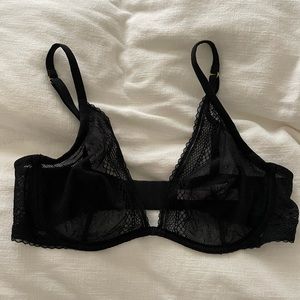 Victoria Secret Black Lace bra- 36C 🖤
